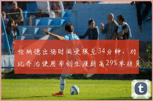 伦纳德出场时间受限至34分钟，对比乔治使用率创生涯新高29%单核负荷加重